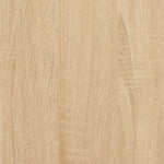 ZNTS Coffee Table Sonoma Oak 90x50x36.5 cm Engineered Wood 821111