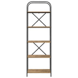 Bookshelf Artisan Oak 60 x 30 x 183 cm Engineered wood 879856