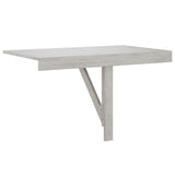 Folding Wall Table Concrete Grey 100x60x56 cm Engineered Wood 342648