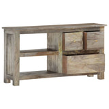 TV Cabinet 100x30x55 cm Solid Mango Wood 286385