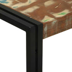 Console Table Multicolour 120 x 33 x 75 cm Solid reclaimed wood 4104735