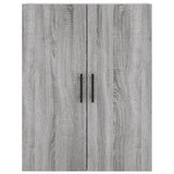 Highboard Grey Sonoma 69.5x34x180 cm Engineered Wood 3198175