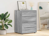 Storage Cabinets 60 x 48 x 105 cm Engineered Wood Grey Sonoma 3406241