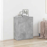 Sideboard Concrete Grey 60x30x75 cm Engineered Wood 800715