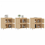 Sideboards 3 pcs Sonoma Oak Engineered Wood 3190192