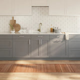 Rug Rectangular Natural60x1000 cm Bamboo 376859