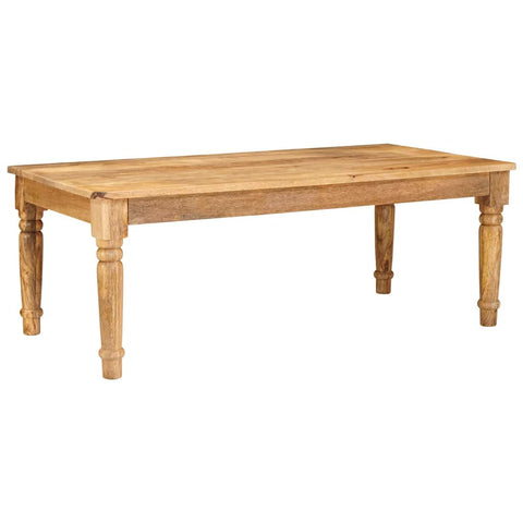 Coffee Table Brown 100 x 55 x 40 cm Solid mango wood 4104588