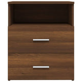 Bed Cabinets 2 pcs Brown Oak 50x32x60 cm 815863