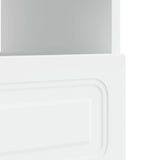 LED TV Cabinet White Engineered Wood 897865