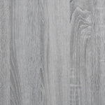 ZNTS Wall Shelf Grey Sonoma 159x18x65 cm Engineered Wood 853214