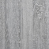 ZNTS Wall Shelf Grey Sonoma 159x18x65 cm Engineered Wood 853214