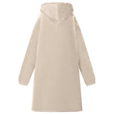 Blanket Hoodie Beige L Fleece and Flannel 42017182