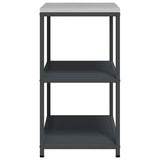 Kitchen Storage HATTEM Anthracite 90 x 50 x 92 cm Steel 874956