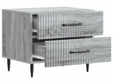 Bedside Cabinet 2 pcs Grey Sonoma 43 x 34.5 x 47.5 cm 894768