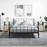 Bedside Cabinets 2 pcs Sonoma Oak 34x35.5x70 cm Engineered Wood 825946