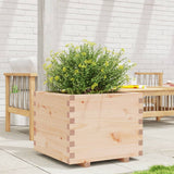 Garden Planter 60x60x49.5 cm Solid Wood Pine 847358