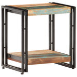 ZNTS Side Table 40x30x40 cm Solid Reclaimed Wood 320684