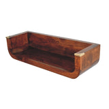 Indira Chestnut Floating Console IN3456