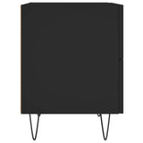 Bedside Cabinets 2 pcs Black 40x35x47.5 cm Engineered Wood 827295