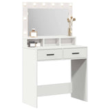 Dressing Table White 79 x 41 x 135 cm Engineered Wood 865082