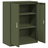 Storage Cabinet Olive Green 80 x 40 x 105 cm Steel 891692
