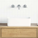 Wash Basin 40x30x13 cm Ceramic White 143919
