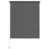 Outdoor Roller Blind 125 cm Anthracite 43494