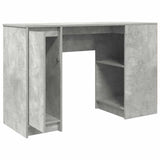 Desk Concrete Grey 120x42x76 cm Engineered Wood 861817