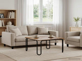 Coffee Table Old Wood 100 x 100 x 45 cm Engineered Wood 8007742