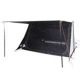 Camping Tent 2-Person White Blackout Fabric Waterproof 94532