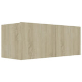6 Piece TV Cabinet Set Sonoma Oak Engineered Wood 3078977