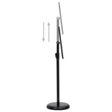 A3 Pedestal Poster Stand Black Aluminium Alloy 51206