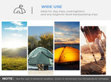 2-3 Man Tunnel Tent with Vestibule, Weather-Resistant Camping Tent with Air Vents for Fishing T3398P348711
