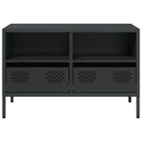 TV Cabinet Black 68x39x43.5 cm Cold-rolled Steel 851316