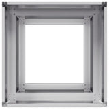 Planter 40x40x80 cm Galvanised Steel 860708