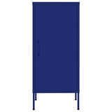 Storage Cabinet Navy Blue 42.5x35x101.5 cm Steel 336190