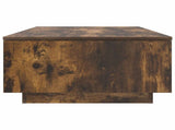 Coffee Table Smoked Oak 95 x 55 x 31 cm Engineered Wood 8000184