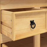 Sideboard "Corona" Brown 112x44x78 cm Solid Wood Mexican Pine 355083