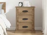 Bedside Cabinet Artisan Oak 39 x 39 x 67.5 cm Engineered Wood 881341