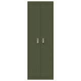 Storage Cabinet Olive Green 60 x 40 x180 cm Steel 3406200