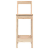 Bar Chairs 2 pcs 40x41.5x112 cm Solid Wood Pine 822142