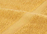 8 Piece Premium Towel Set SOLUND Gold 600 gsm 137542