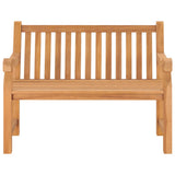 Garden Bench Teak Solid Teak Wood Medium Durable Garden Bench 316638