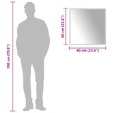 LED Bathroom Mirror 60x60 cm 151759