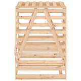 Wheelie Bin Storage 84x90x128.5 cm Solid Wood Pine 825100