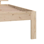 Bed Frame without Mattress 75x190cm Small Single 810455