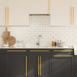 Cabinet Handles 20 pcs Gold 480 mm Stainless Steel 3203650