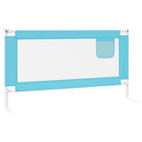 Toddler Safety Bed Rail Blue 160x25 cm Fabric 10212