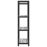 Bookshelf Grey sonoma 60 x 30 x 120 cm Engineered Wood 868392