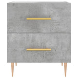 Bedside Cabinets 2 pcs Concrete Grey 40x35x47.5 cm Engineered Wood 827285
